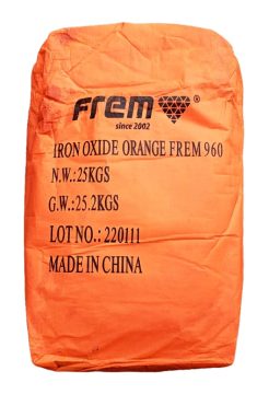 FREM 960 пигмент оранжевый Китай